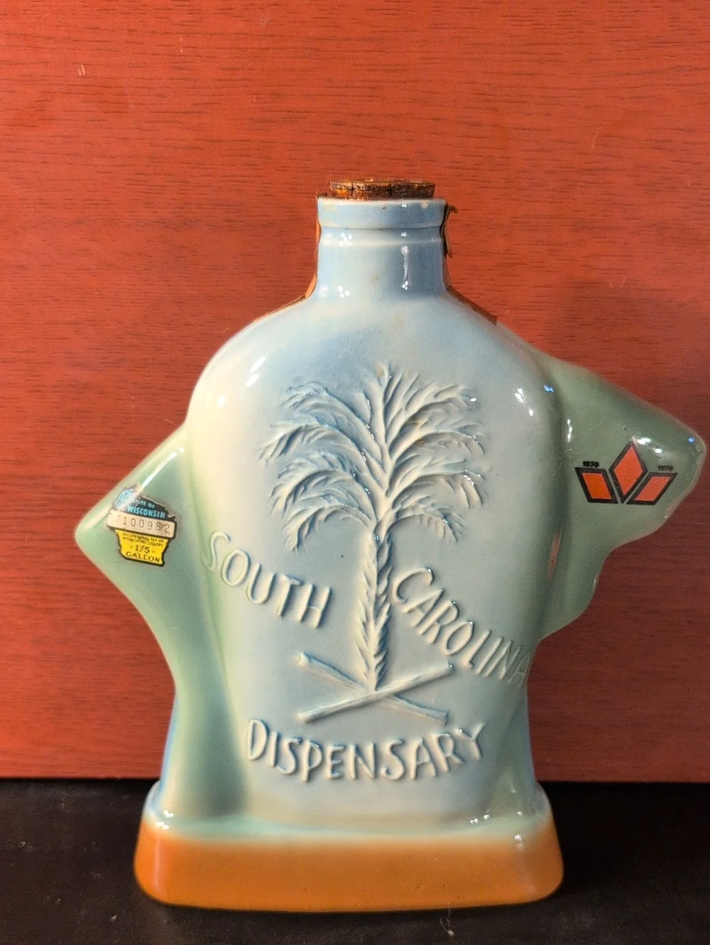 Jim Beam South Carolina Dispensary Whiskey Decanter
